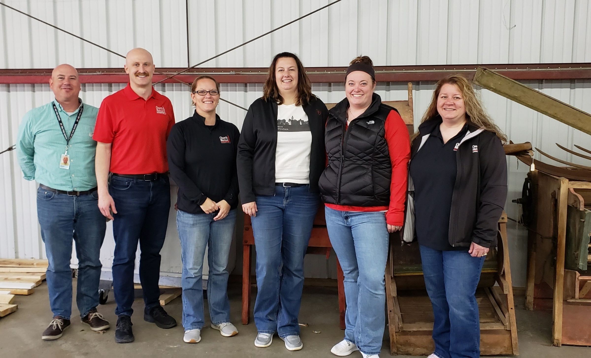 A group from the Church Mutual Underwriting Department assisted the Aging & Disabilities Resource Center in Merrill monthly with its Stockbox Program distribution to low-income elderly residents in the community.